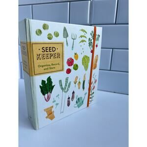Seed Keeper Organize Record and Store Garden Seed Organizer Book Maria Finn